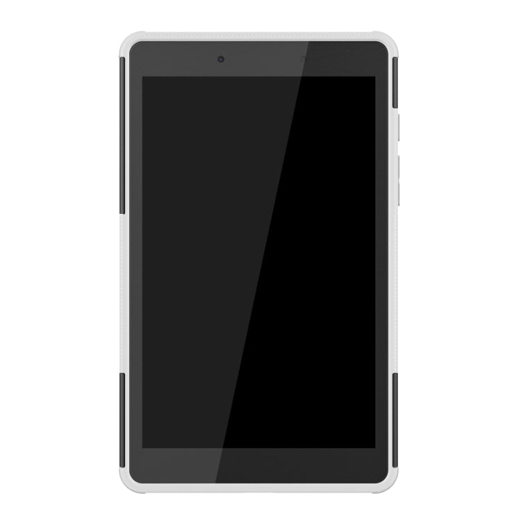 For Samsung Galaxy Tab A8.0 (2019) T295 / T290 Tire Texture TPU+PC Shockproof Case with Holder