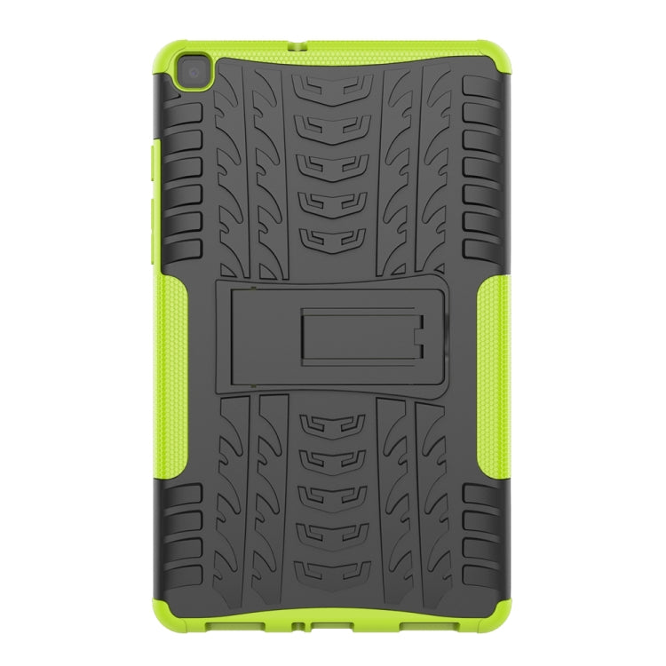 For Samsung Galaxy Tab A8.0 (2019) T295 / T290 Tire Texture TPU+PC Shockproof Case with Holder