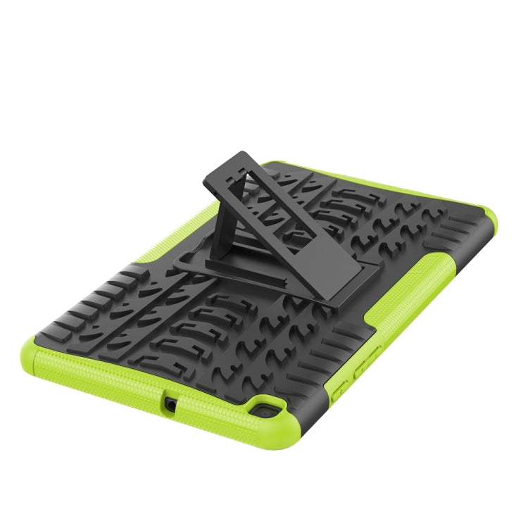 For Samsung Galaxy Tab A8.0 (2019) T295 / T290 Tire Texture TPU+PC Shockproof Case with Holder