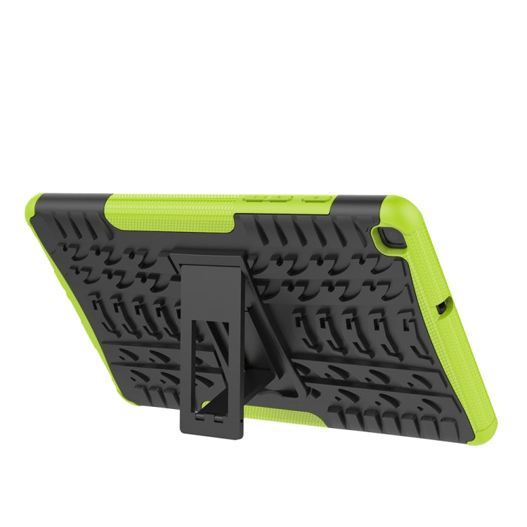 For Samsung Galaxy Tab A8.0 (2019) T295 / T290 Tire Texture TPU+PC Shockproof Case with Holder