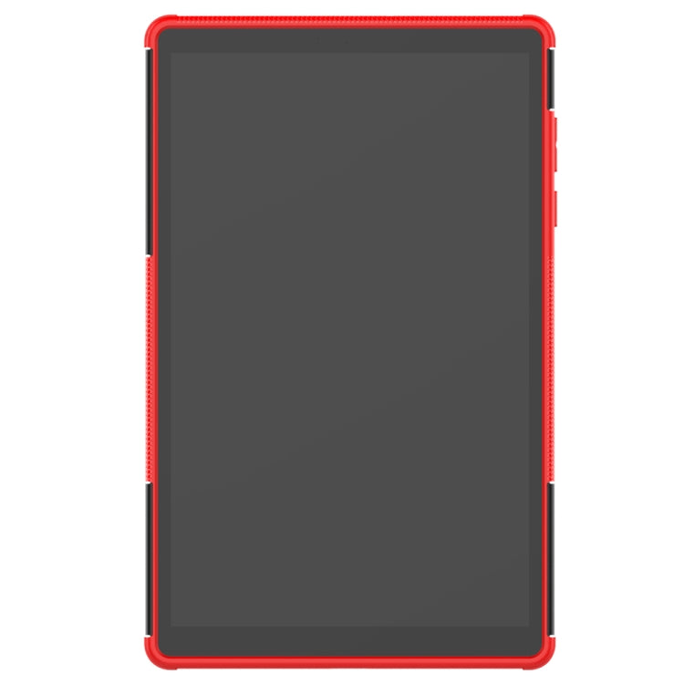 For Lenovo Tab M10 HD Gen 2 (TB-X306F) Tire Texture TPU+PC Shockproof Case with Holder