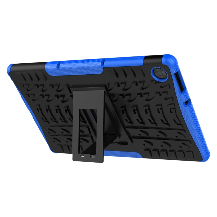 For Lenovo Tab M10 HD Gen 2 (TB-X306F) Tire Texture TPU+PC Shockproof Case with Holder