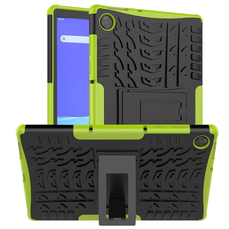 For Lenovo Tab M10 HD Gen 2 (TB-X306F) Tire Texture TPU+PC Shockproof Case with Holder