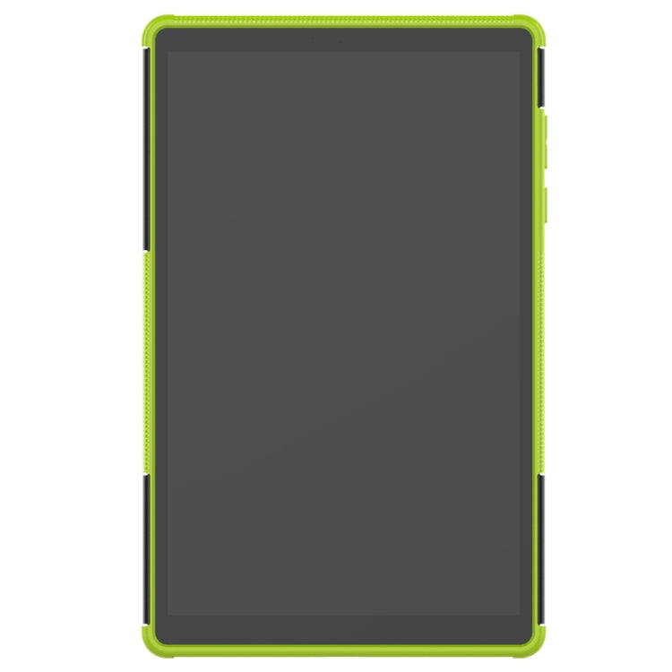 For Lenovo Tab M10 HD Gen 2 (TB-X306F) Tire Texture TPU+PC Shockproof Case with Holder