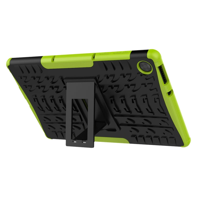 For Lenovo Tab M10 HD Gen 2 (TB-X306F) Tire Texture TPU+PC Shockproof Case with Holder