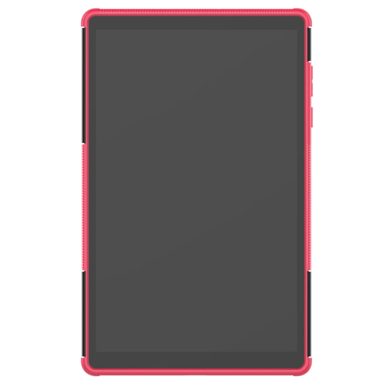 For Lenovo Tab M10 HD Gen 2 (TB-X306F) Tire Texture TPU+PC Shockproof Case with Holder