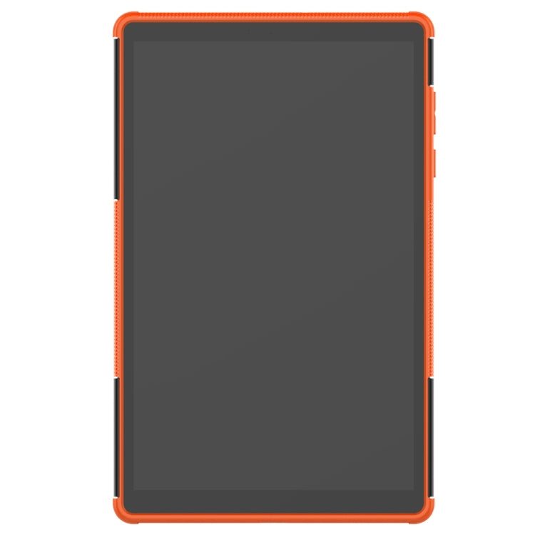 For Lenovo Tab M10 HD Gen 2 (TB-X306F) Tire Texture TPU+PC Shockproof Case with Holder