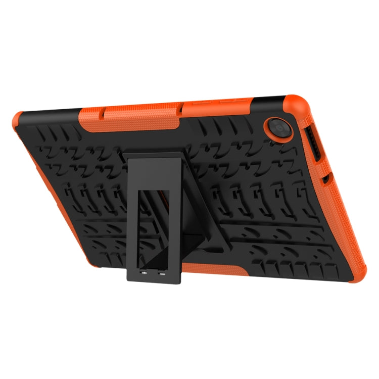 For Lenovo Tab M10 HD Gen 2 (TB-X306F) Tire Texture TPU+PC Shockproof Case with Holder