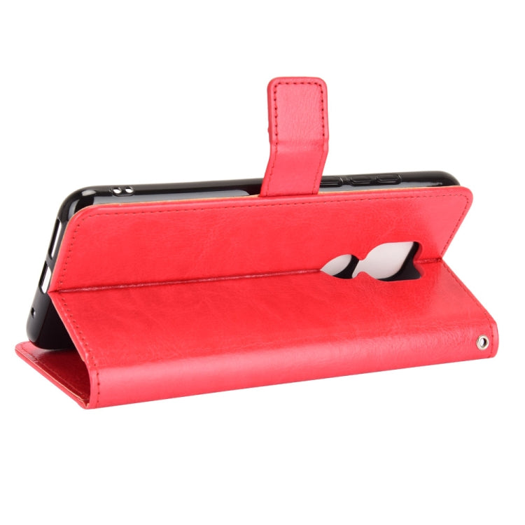 For Motorola Moto G Play 2021 Retro Crazy Horse Texture Horizontal Flip Leather Case with Holder & Card Slots & Lanyard