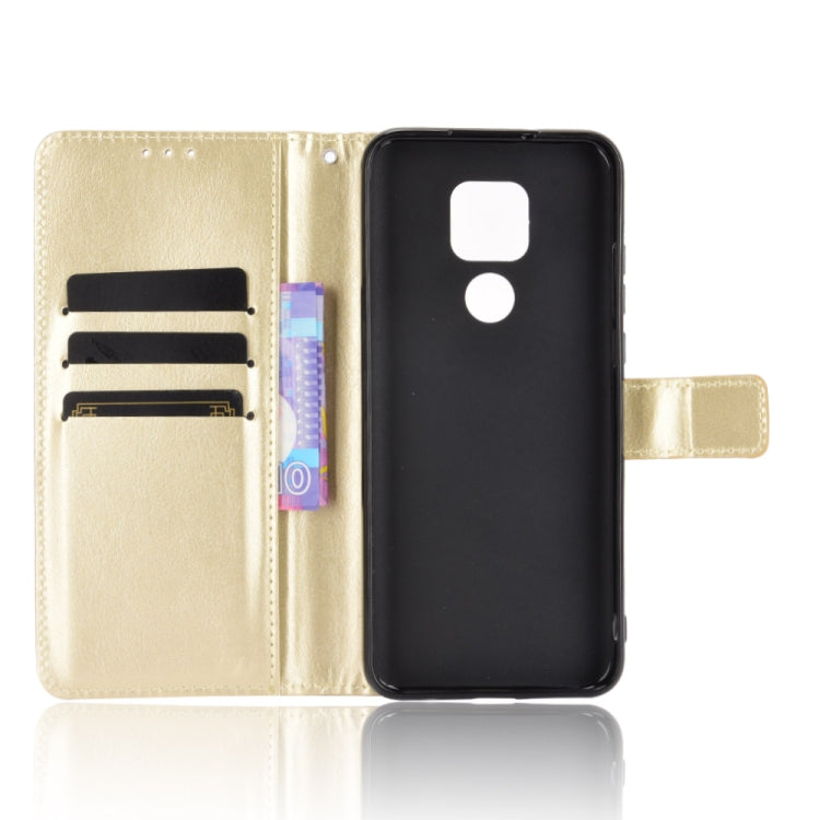 For Motorola Moto G Play 2021 Retro Crazy Horse Texture Horizontal Flip Leather Case with Holder & Card Slots & Lanyard