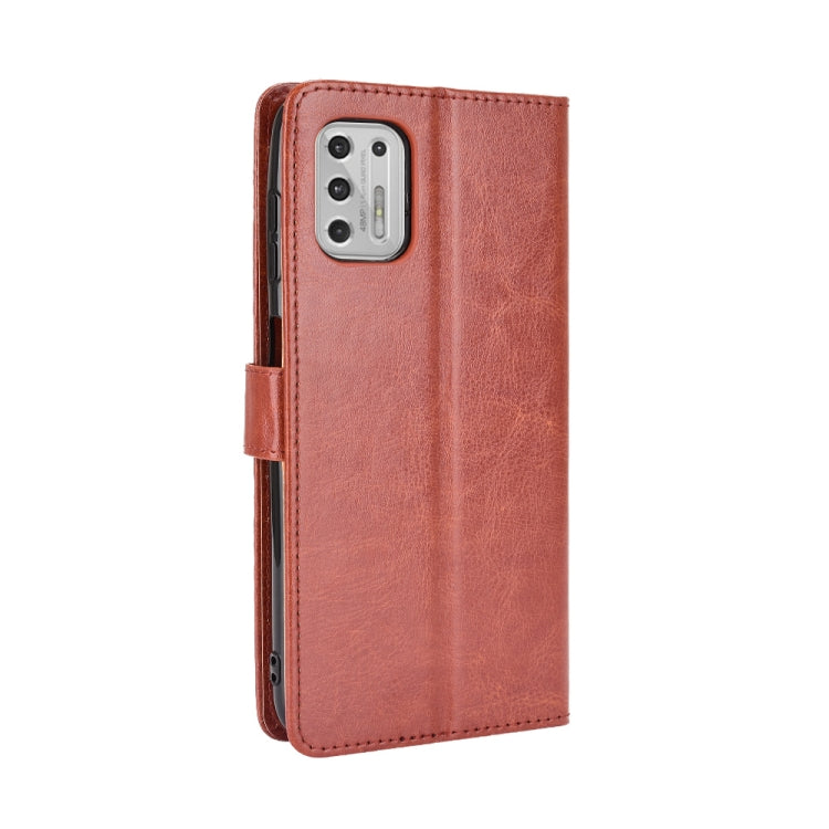 For Motorola Moto G Stylus 2021 Retro Crazy Horse Texture Horizontal Flip Leather Case with Holder & Card Slots & Lanyard