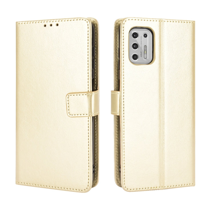 For Motorola Moto G Stylus 2021 Retro Crazy Horse Texture Horizontal Flip Leather Case with Holder & Card Slots & Lanyard