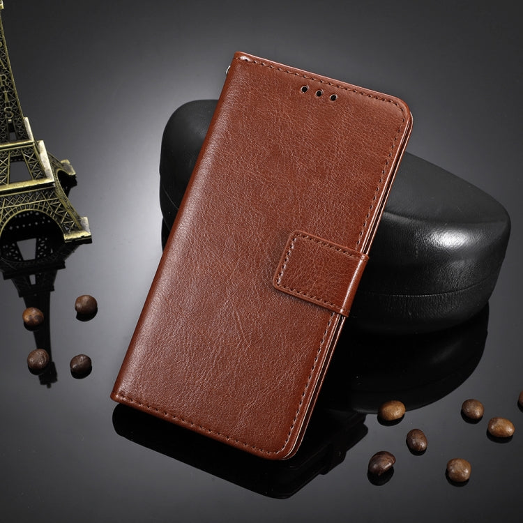 For vivo Y51A 2021 / Y51 2020 (Indian) Retro Crazy Horse Texture Horizontal Flip Leather Case with Holder & Card Slots & Lanyard
