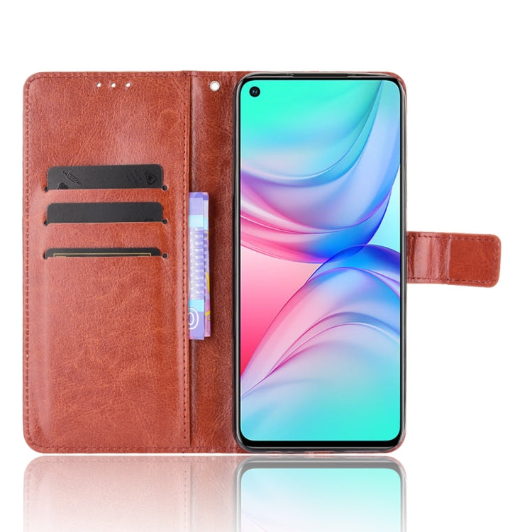 For Infinix Hot 10 / X682 Retro Crazy Horse Texture Horizontal Flip Leather Case with Holder & Card Slots & Lanyard