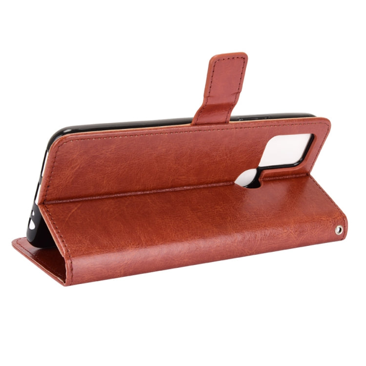 For Infinix Hot 10 / X682 Retro Crazy Horse Texture Horizontal Flip Leather Case with Holder & Card Slots & Lanyard