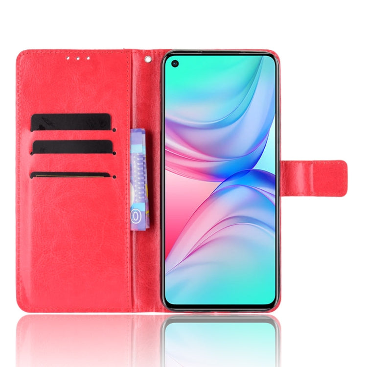 For Infinix Hot 10 / X682 Retro Crazy Horse Texture Horizontal Flip Leather Case with Holder & Card Slots & Lanyard