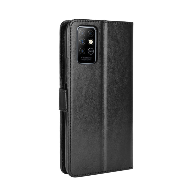 For Infinix Note 8 / X692 Retro Crazy Horse Texture Horizontal Flip Leather Case with Holder & Card Slots & Lanyard