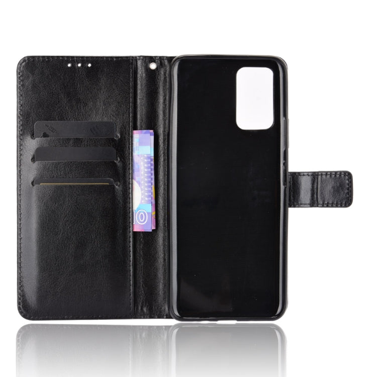 For Infinix Note 8 / X692 Retro Crazy Horse Texture Horizontal Flip Leather Case with Holder & Card Slots & Lanyard