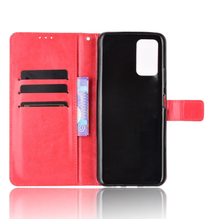 For Infinix Note 8 / X692 Retro Crazy Horse Texture Horizontal Flip Leather Case with Holder & Card Slots & Lanyard