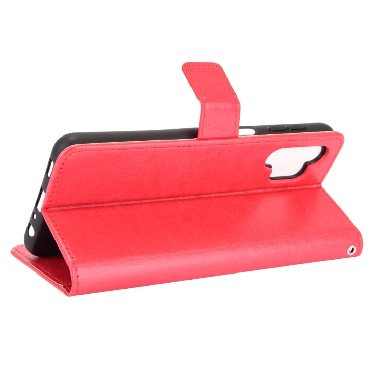 For Samsung Galaxy A32 5G Retro Crazy Horse Texture Horizontal Flip Leather Case with Holder & Card Slots & Lanyard