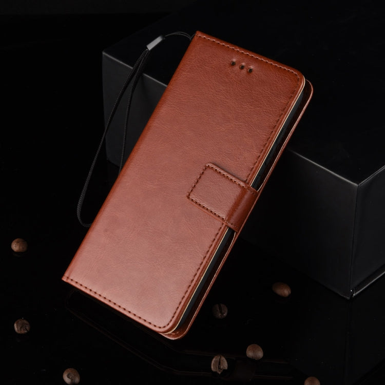 For ZTE Axon 20 5G / Axon 20 4G Retro Crazy Horse Texture Horizontal Flip Leather Case with Holder & Card Slots & Lanyard
