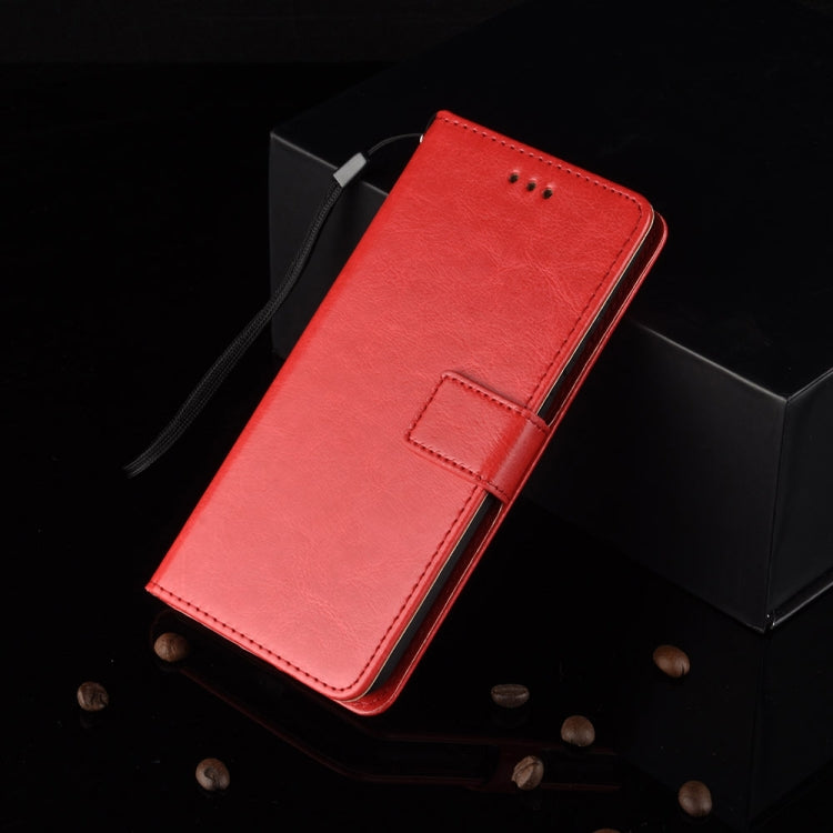 For ZTE Axon 20 5G / Axon 20 4G Retro Crazy Horse Texture Horizontal Flip Leather Case with Holder & Card Slots & Lanyard