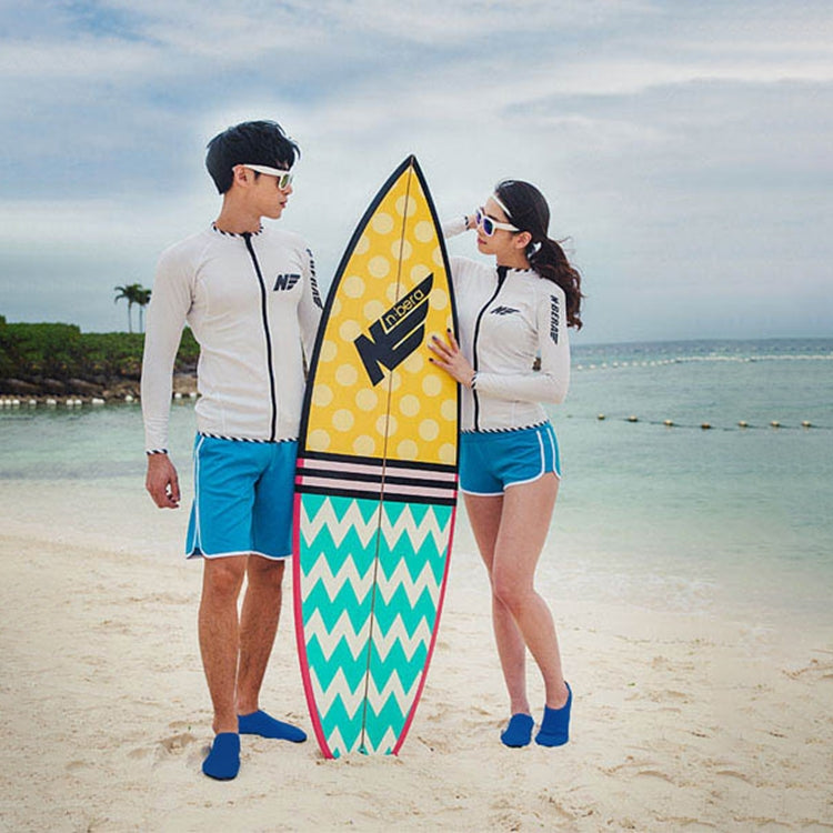 Non-slip Plastic Grain Texture Thick Cloth Sole Solid Color Diving Shoes and Socks, One Pair, Size:M