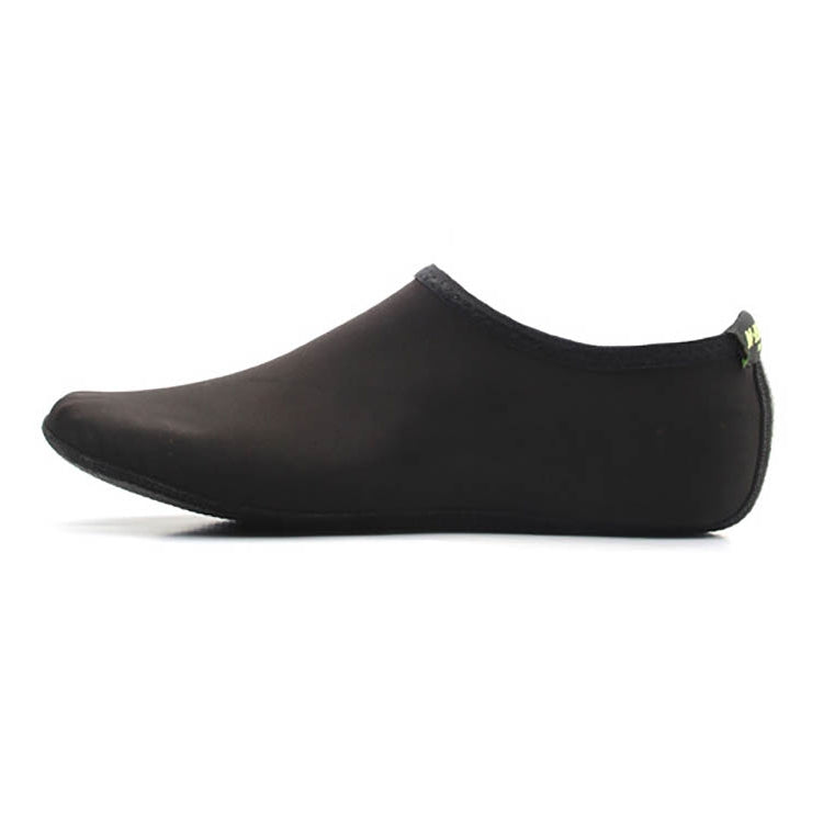 Non-slip Plastic Grain Texture Thick Cloth Sole Solid Color Diving Shoes and Socks, One Pair, Size:L