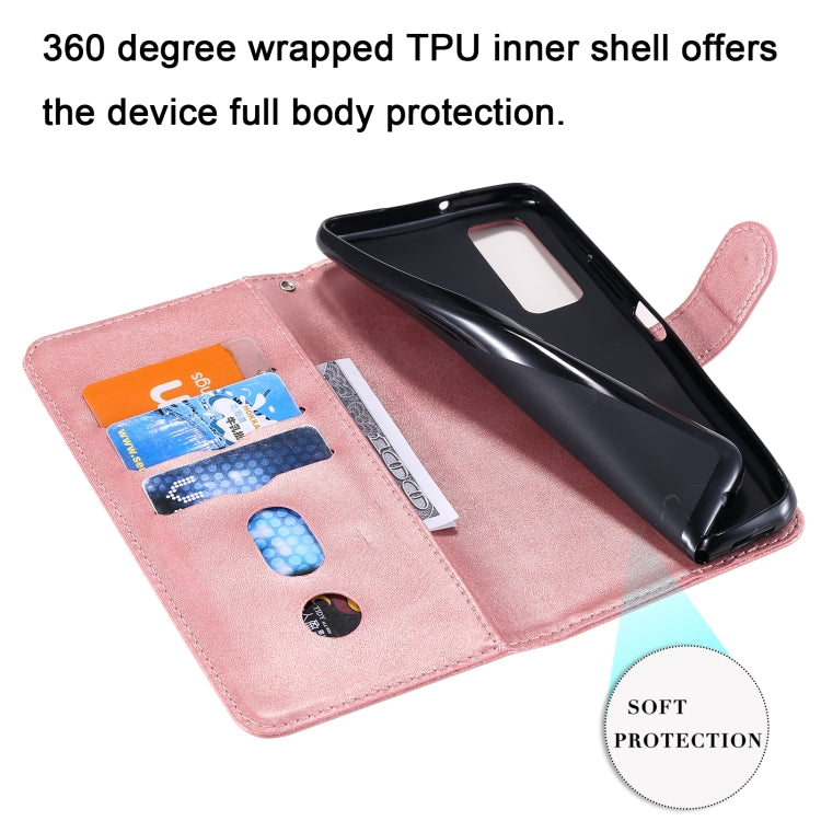 For Honor 10X Lite Fashion Calf Texture Zipper Horizontal Flip Leather Case with Stand & Card Slots & Wallet Function