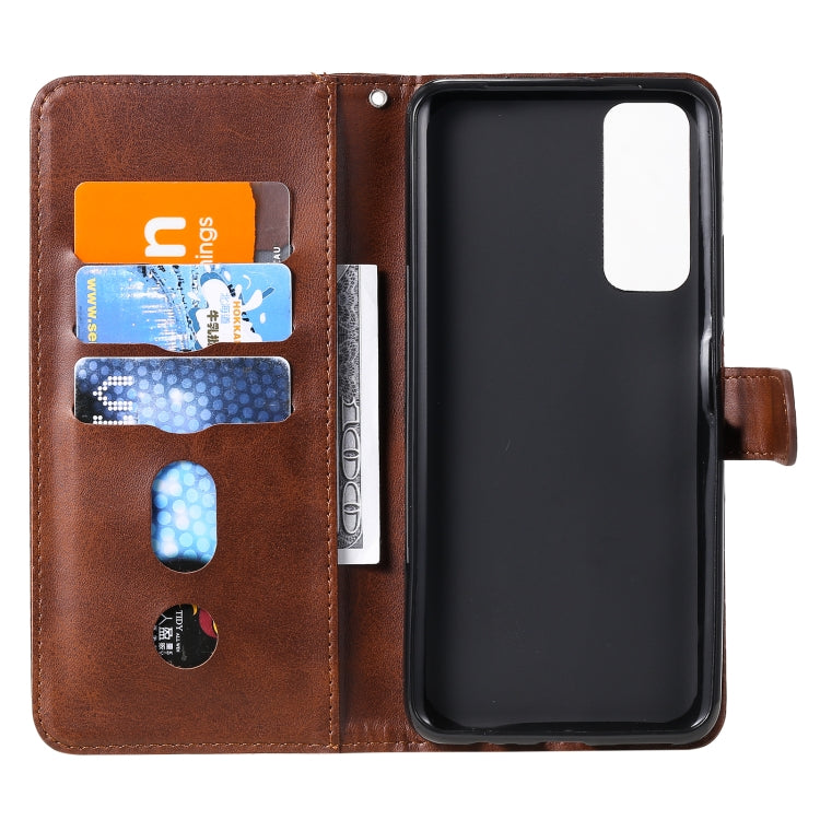 For Honor 10X Lite Fashion Calf Texture Zipper Horizontal Flip Leather Case with Stand & Card Slots & Wallet Function