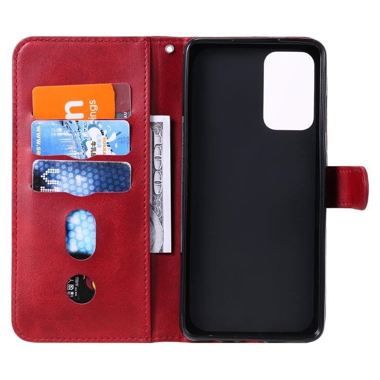 For Samsung Galaxy A72 5G/4G Fashion Calf Texture Zipper Horizontal Flip Leather Case with Stand & Card Slots & Wallet Function