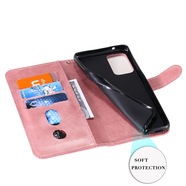 For Samsung Galaxy A72 5G/4G Fashion Calf Texture Zipper Horizontal Flip Leather Case with Stand & Card Slots & Wallet Function