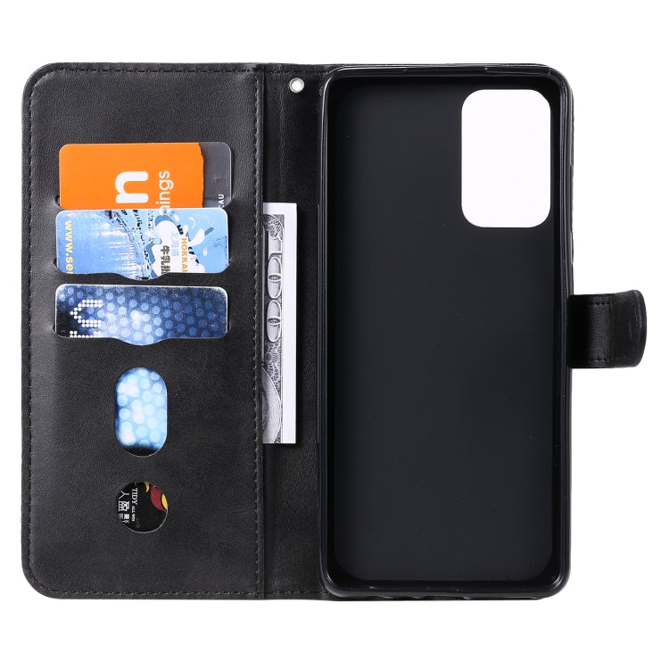 For Samsung Galaxy A72 5G/4G Fashion Calf Texture Zipper Horizontal Flip Leather Case with Stand & Card Slots & Wallet Function