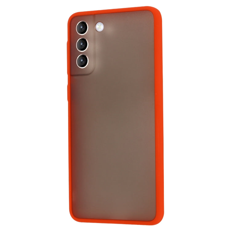 For Samsung Galaxy S21+ 5G Skin Hand Feeling Series Shockproof Frosted PC + TPU Protective Case