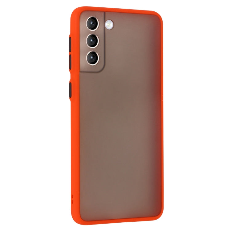 For Samsung Galaxy S21+ 5G Skin Hand Feeling Series Shockproof Frosted PC + TPU Protective Case