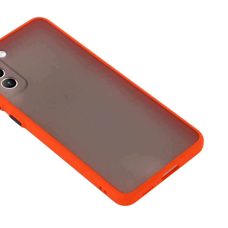 For Samsung Galaxy S21+ 5G Skin Hand Feeling Series Shockproof Frosted PC + TPU Protective Case