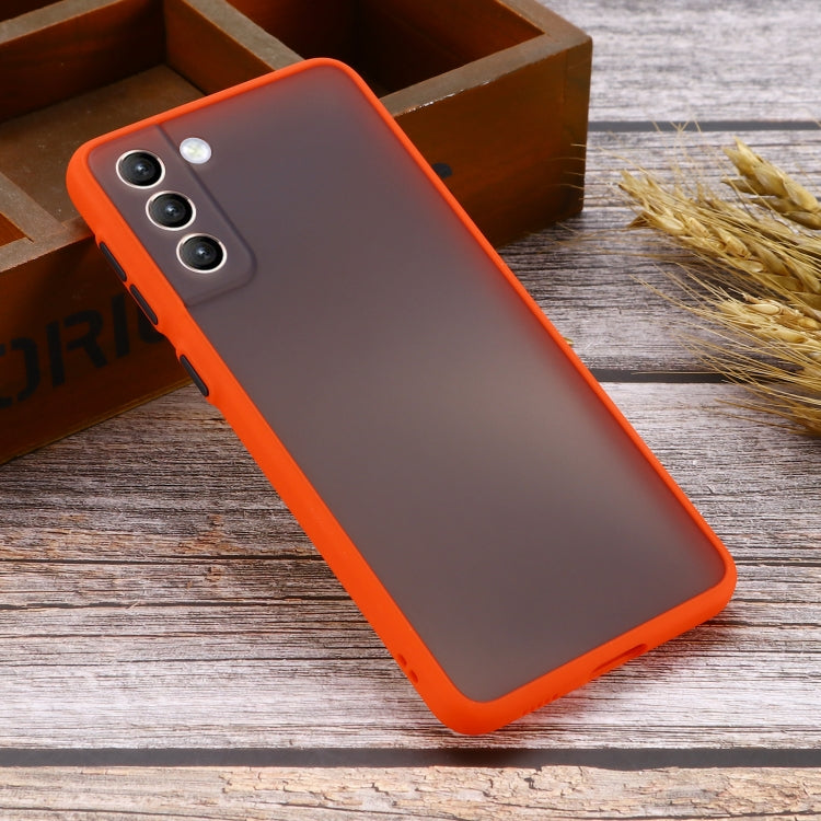 For Samsung Galaxy S21+ 5G Skin Hand Feeling Series Shockproof Frosted PC + TPU Protective Case