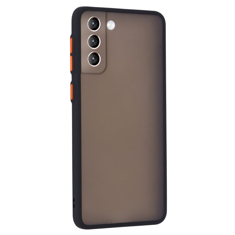 For Samsung Galaxy S21+ 5G Skin Hand Feeling Series Shockproof Frosted PC + TPU Protective Case