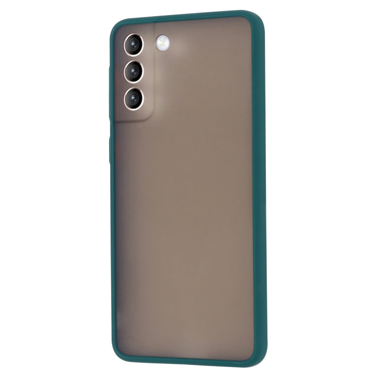 For Samsung Galaxy S21+ 5G Skin Hand Feeling Series Shockproof Frosted PC + TPU Protective Case