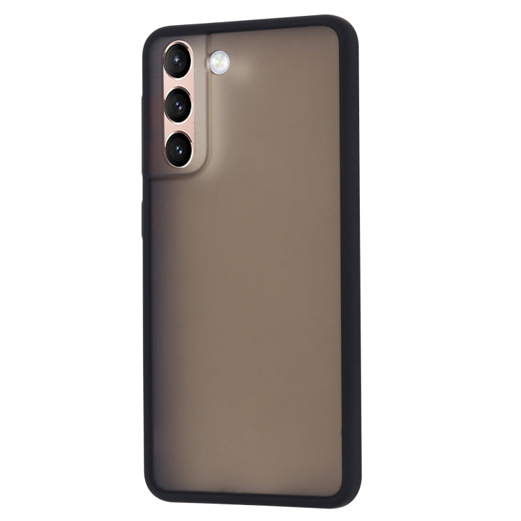 For Samsung Galaxy S21 5G Skin Hand Feeling Series Shockproof Frosted PC + TPU Protective Case