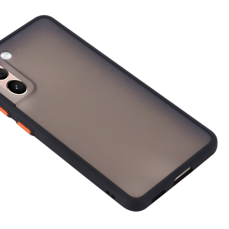 For Samsung Galaxy S21 5G Skin Hand Feeling Series Shockproof Frosted PC + TPU Protective Case