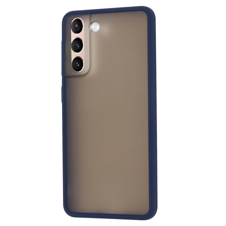 For Samsung Galaxy S21 5G Skin Hand Feeling Series Shockproof Frosted PC + TPU Protective Case