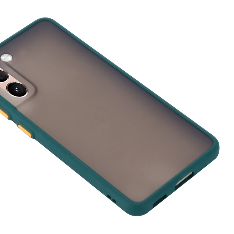 For Samsung Galaxy S21 5G Skin Hand Feeling Series Shockproof Frosted PC + TPU Protective Case