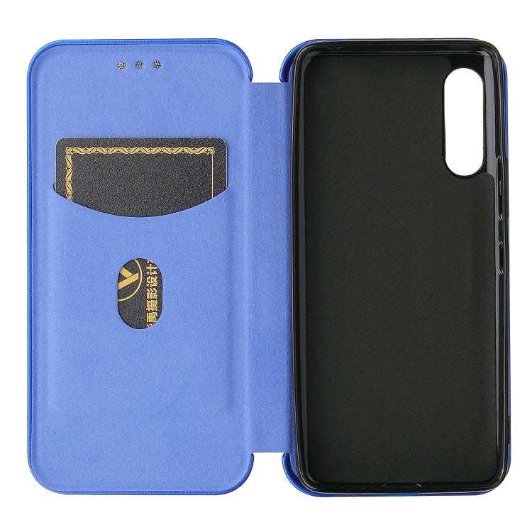 For Rakuten Hand Carbon Fiber Texture Horizontal Flip TPU + PC + PU Leather Case with Card Slot