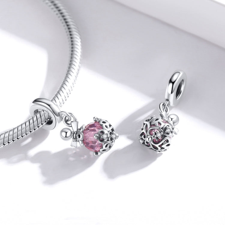 S925 Sterling Silver Perfume Bottle Pendant DIY Bracelet Necklace Accessories
