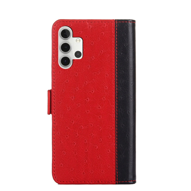 For Samsung Galaxy A32 5G Ostrich Texture PU + TPU Horizontal Flip Leather Case with Holder & Card Slots & Wallet