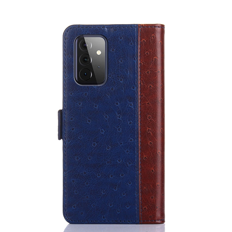 For Samsung Galaxy A72 5G / 4G Ostrich Texture PU + TPU Horizontal Flip Leather Case with Holder & Card Slots & Wallet