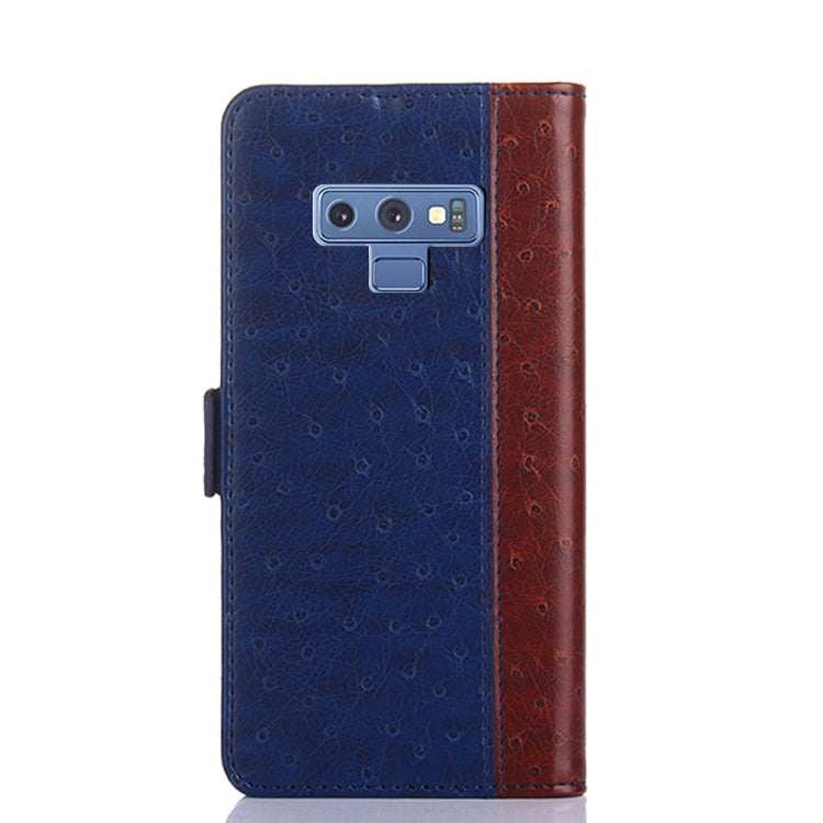 For Samsung Galaxy Note9 Ostrich Texture PU + TPU Horizontal Flip Leather Case with Holder & Card Slots & Wallet
