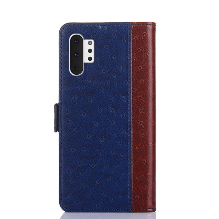For Samsung Galaxy Note10+ Ostrich Texture PU + TPU Horizontal Flip Leather Case with Holder & Card Slots & Wallet