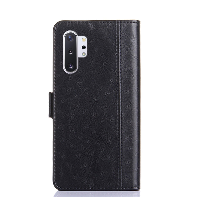 For Samsung Galaxy Note10 Ostrich Texture PU + TPU Horizontal Flip Leather Case with Holder & Card Slots & Wallet